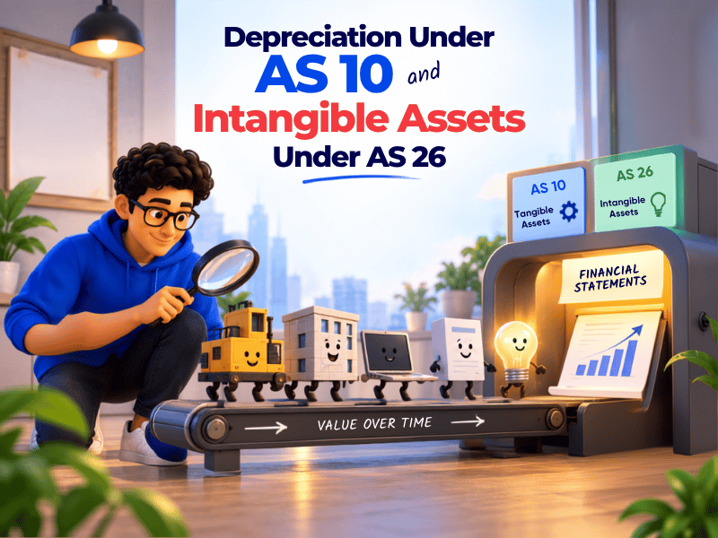 Depreciation Under AS 10 and Intangible Assets Under AS 26