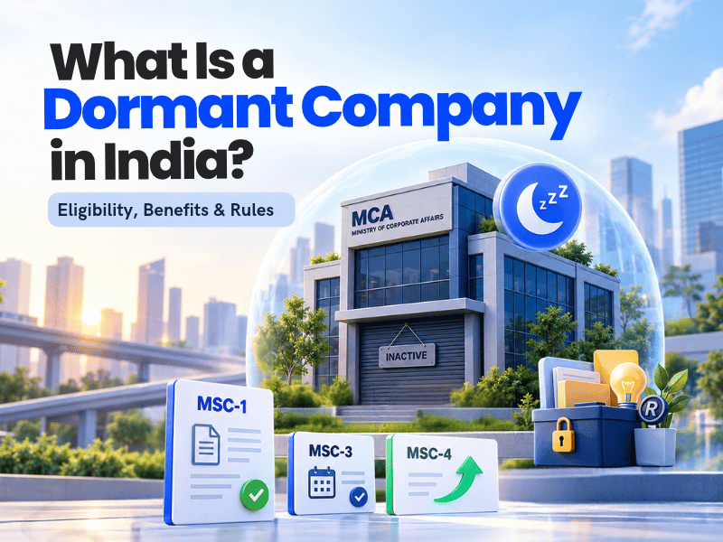 What Is a Dormant Company in India?