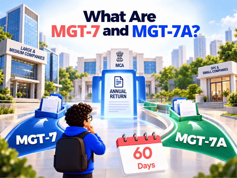 MGT-7 and MGT-7A: Meaning, Differences & Due Dates