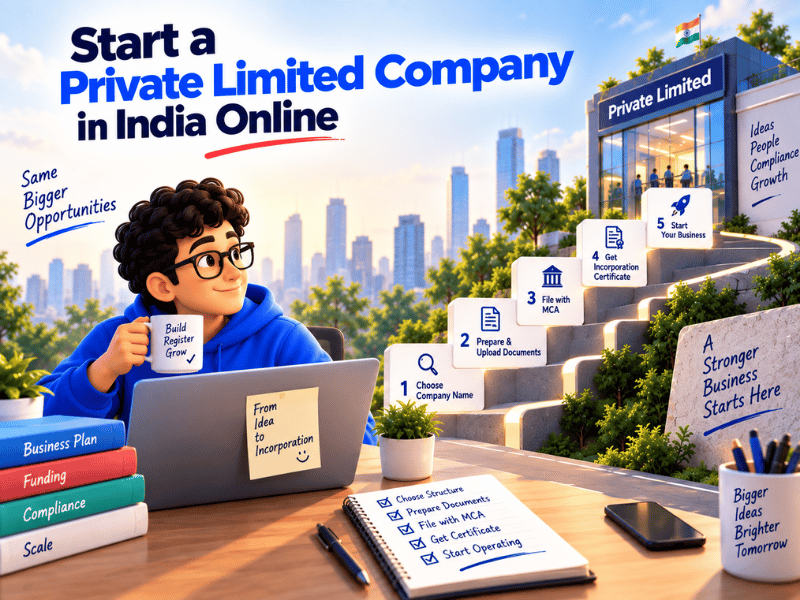 Step-by-Step Guide: How to Start a Private Limited Company in India?