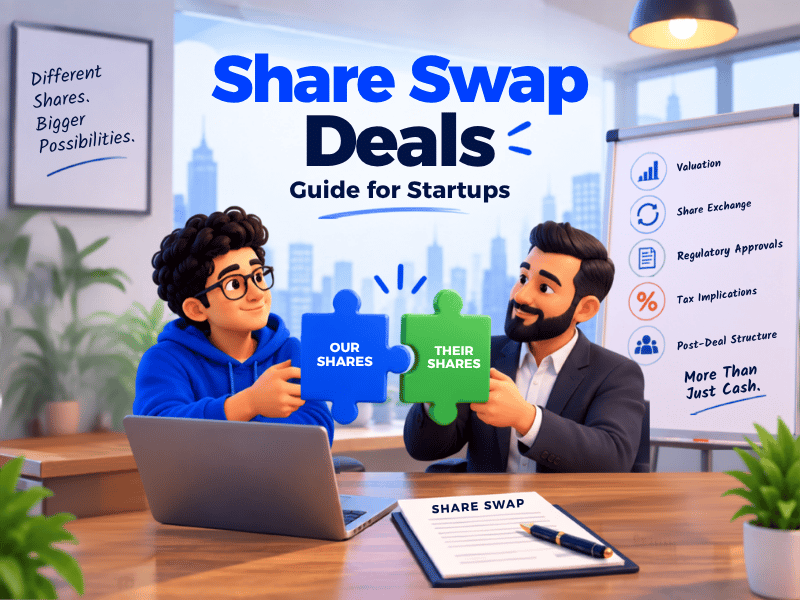 Share Swap Deals Explained: A Guide for Startup Founders