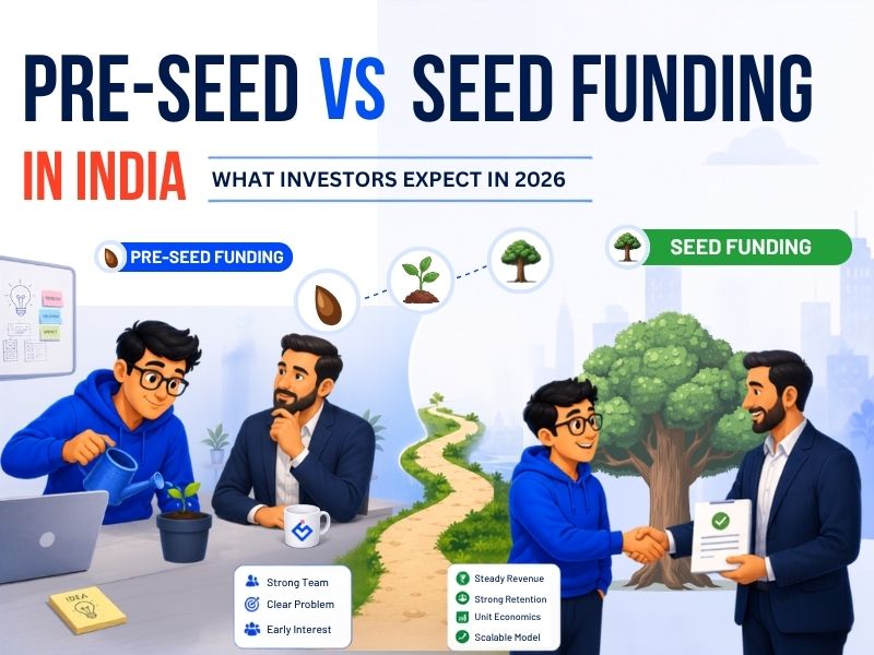 Pre-Seed vs Seed Funding in India: What Investors Expect in 2026