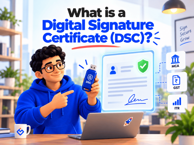 Digital Signature Certificate (DSC): Meaning, Types, Benefits and How to Apply in India