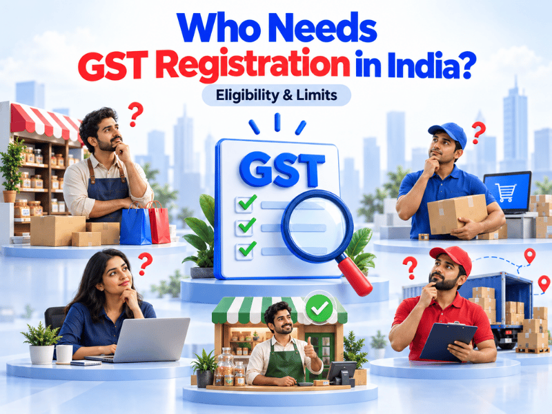 Who Needs GST Registration in India?