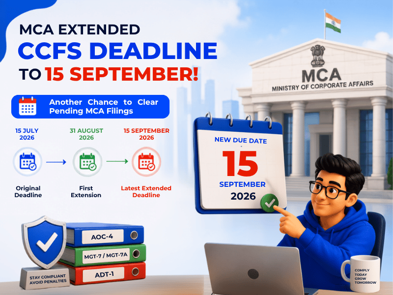 MCA Extended CCFS Deadline to 15 September
