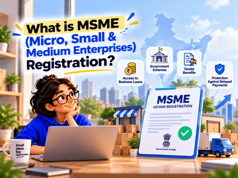 What is MSME (Micro, Small & Medium Enterprises) Registration?