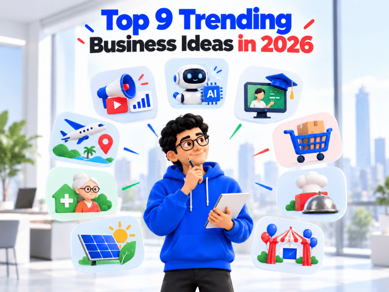 Top 9 Trending Business Ideas in India in 2026