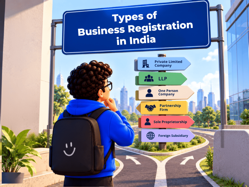 Understand the Different Types of Business Registration in India