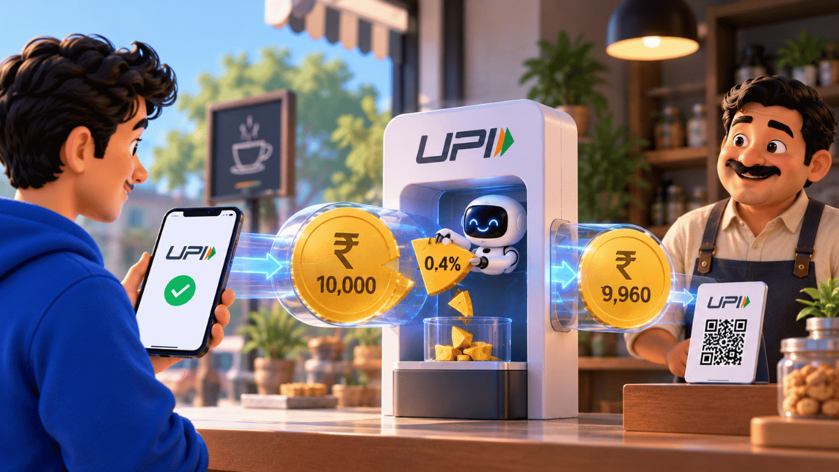 UPI Payments Above ₹2,000 to Attract 0.4% MDR. Will Small Vendors Be Affected?