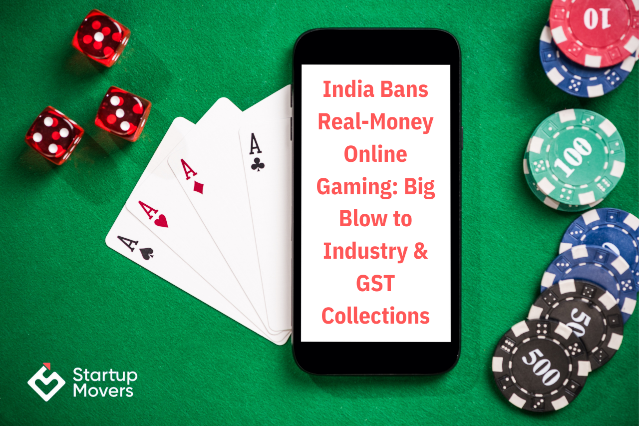 India Bans Real-Money Online Gaming: Big Blow to Industry & GST Collections